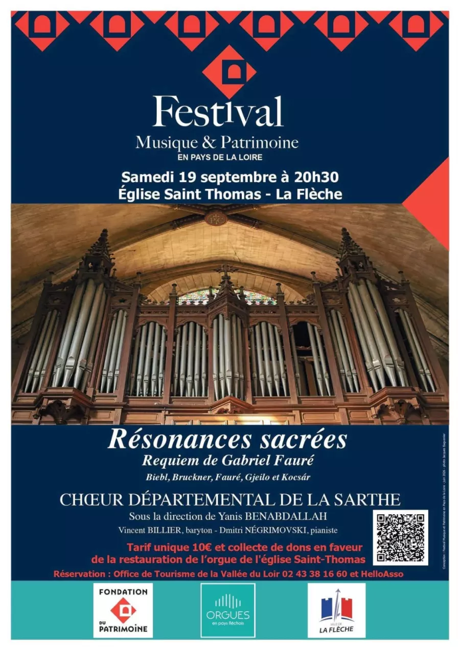 Festival Musique & Patrimoine – Résonances sacrées - La Flèche