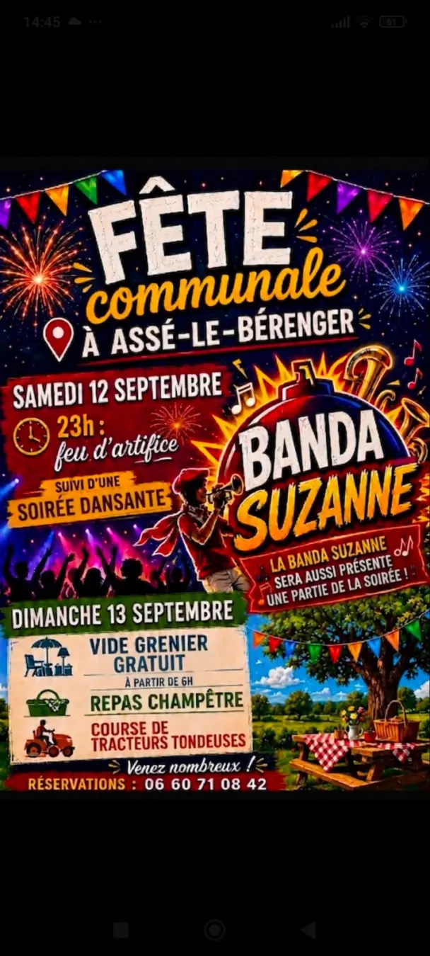 Fête communale à Assé-le-Bérenger - Assé-le-Bérenger