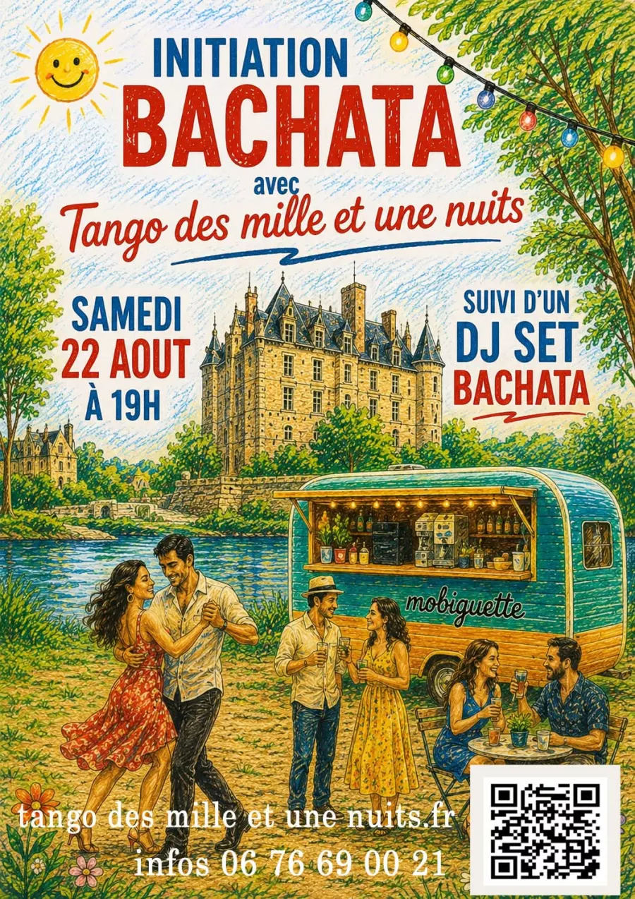 Initiation Bachata avec Tango des Mille et Une Nuits - Durtal