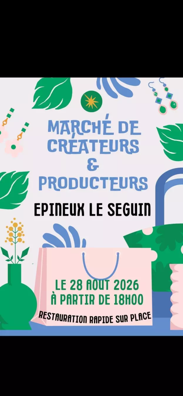 Marché de créateurs & producteurs - Épineux-le-Seguin