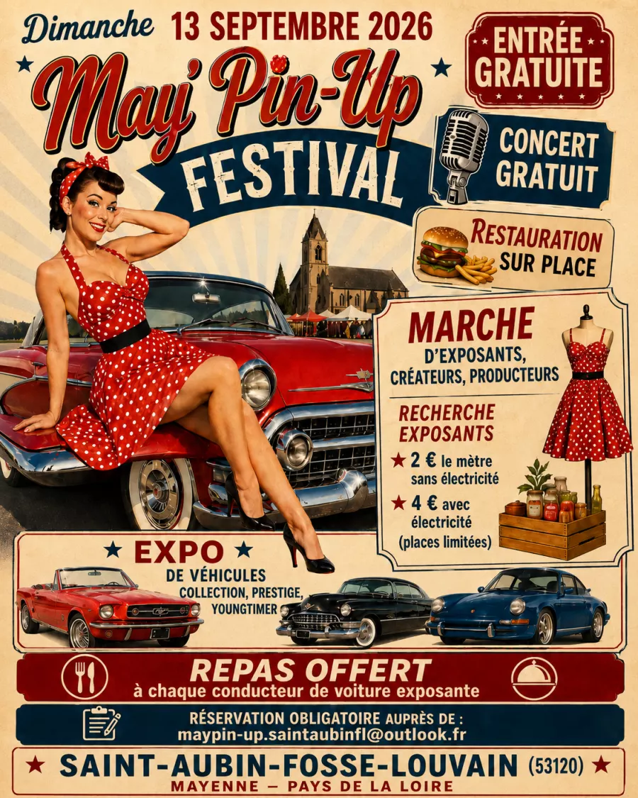 May'Pin-Up Festival - Saint Aubin Fosse Louvain