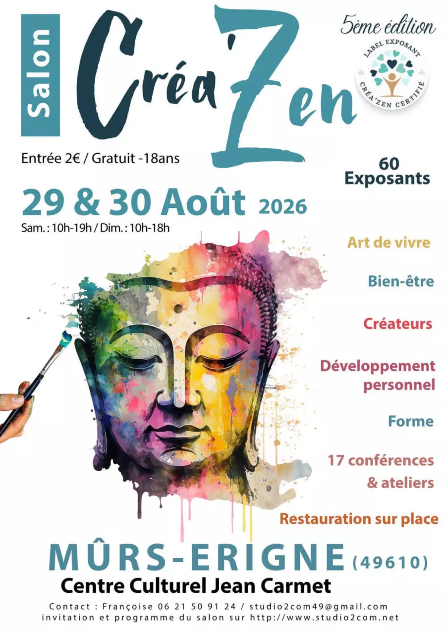 Salon Créa’Zen - Mûrs-Erigné