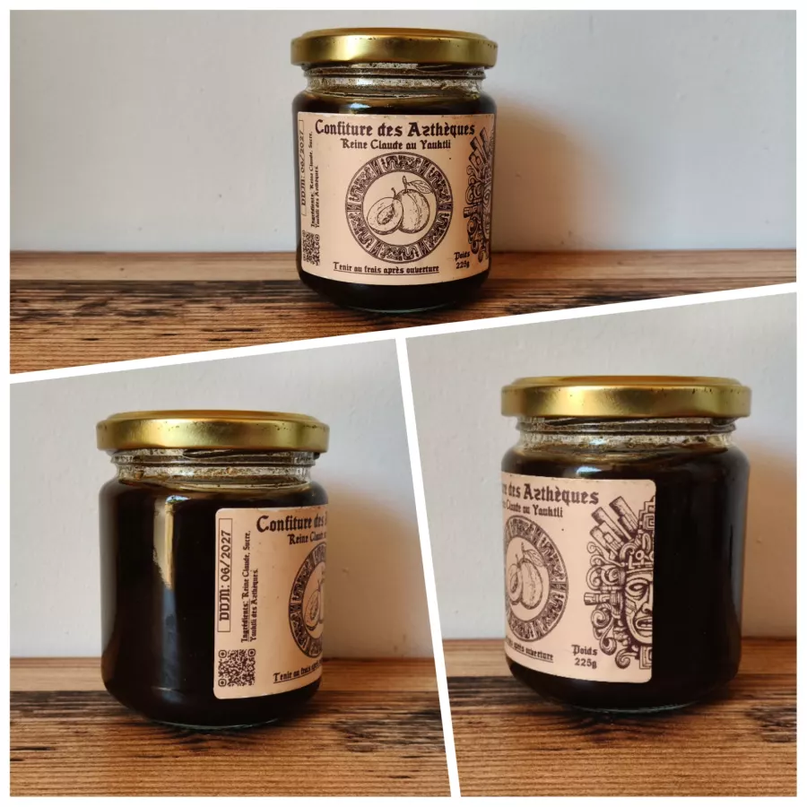 Confiture des Aztèques – Reine-Claude & Yauhtli