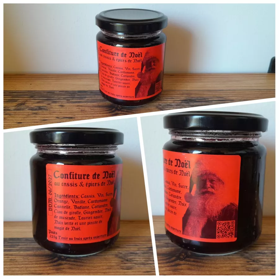 Confiture de Noël – Cassis & Épices