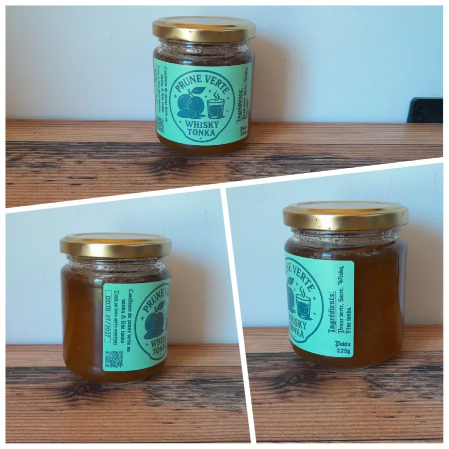 Prune Verte, Whisky & Fève Tonka