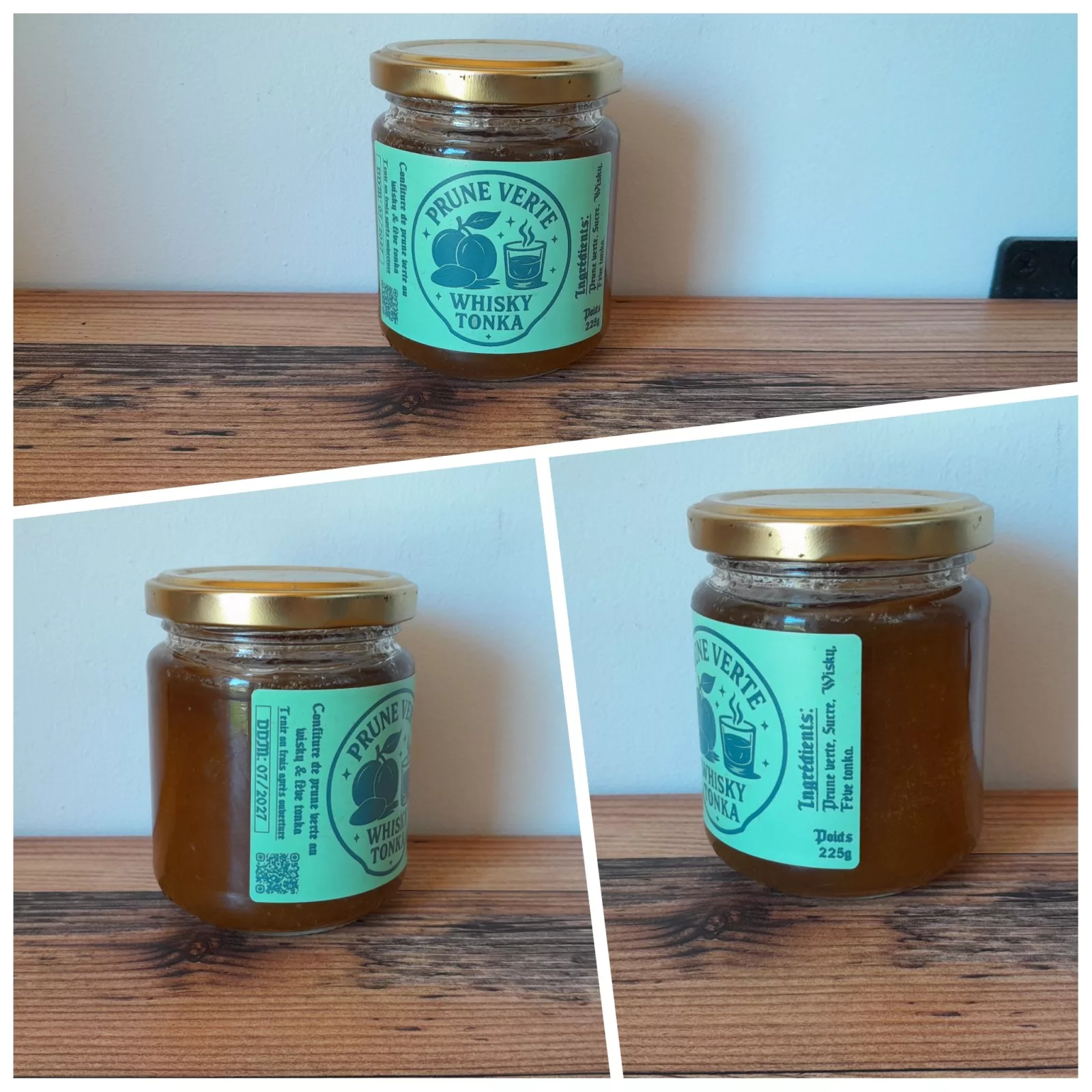 Prune Verte, Whisky & Fève Tonka