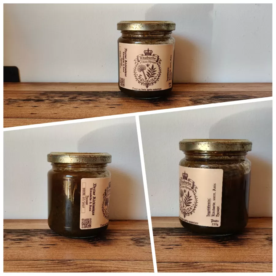 Rhubarbe à l’Anis Hysope