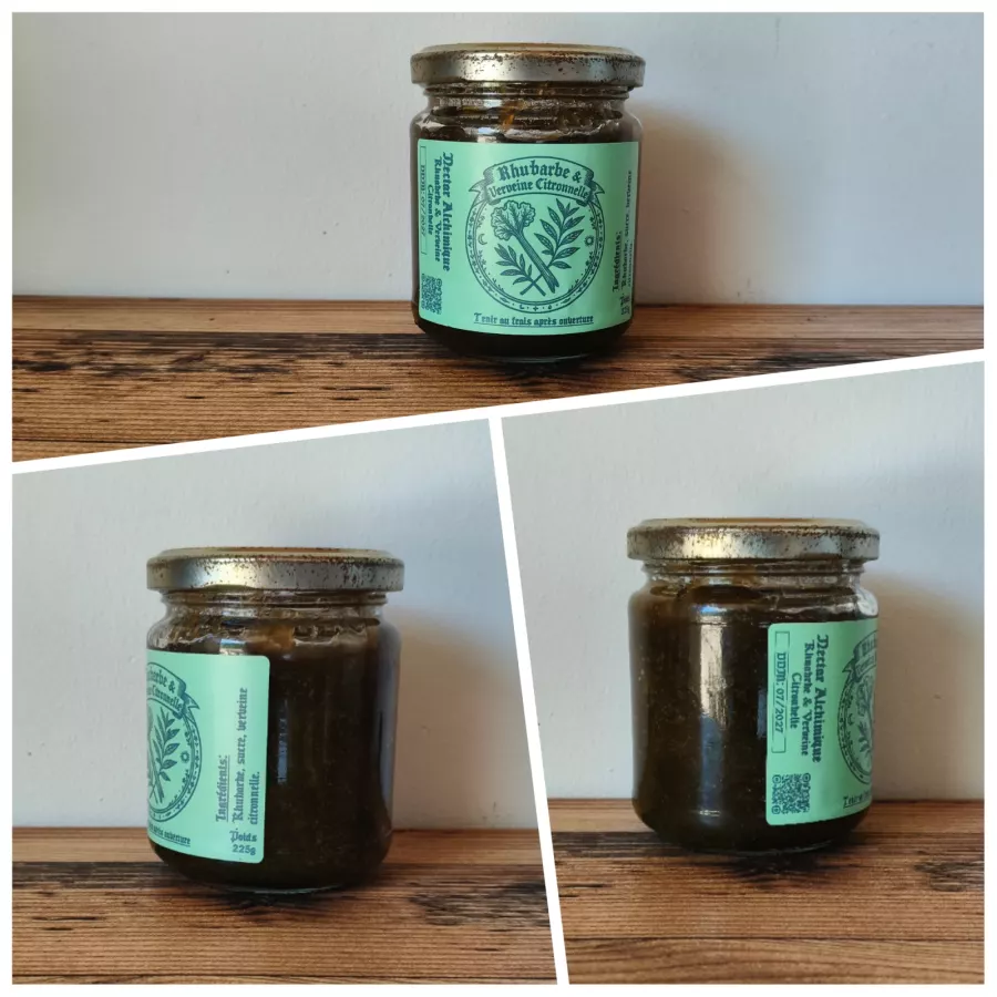 Rhubarbe à la Verveine Citronnelle