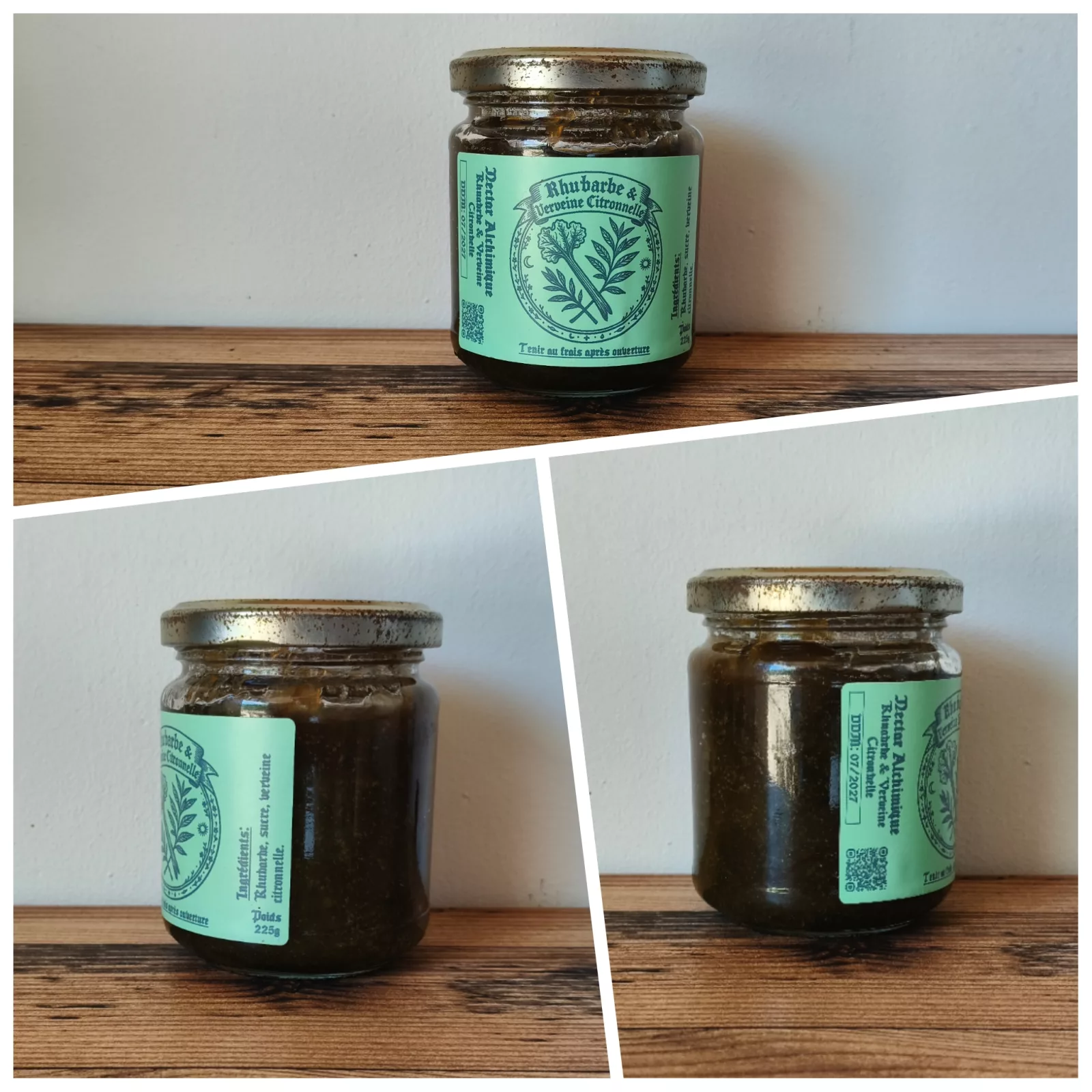 Rhubarbe à la Verveine Citronnelle