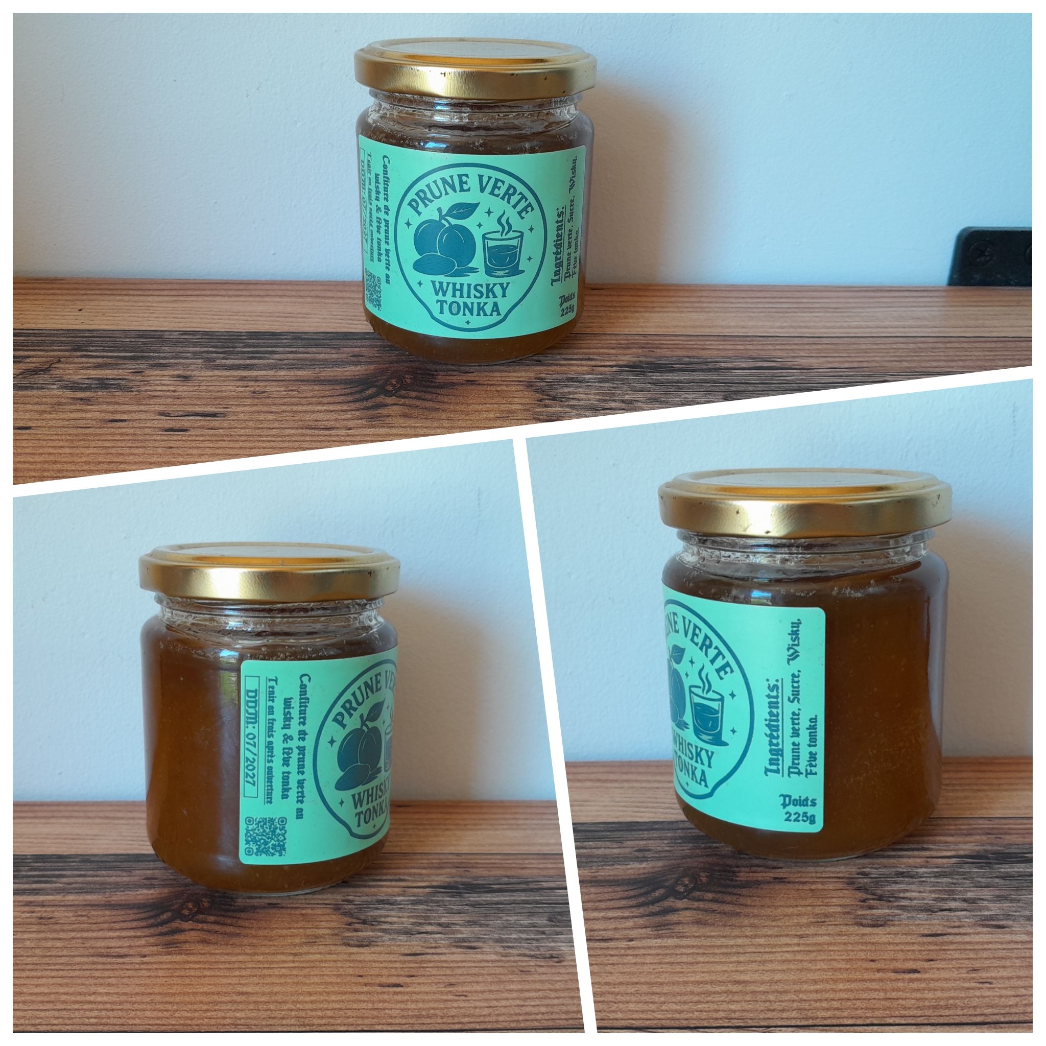 Prune Verte, Whisky & Fève Tonka